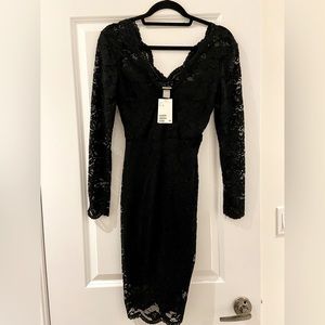 BNWT H&M see through lace dress